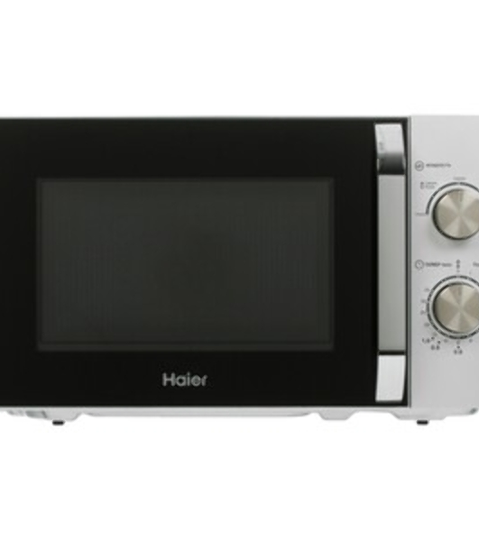 Микроволновая печь Haier HMB-MM208SA серебристый/черный, 20 л, 800 Вт, переключатели - поворотный механизм