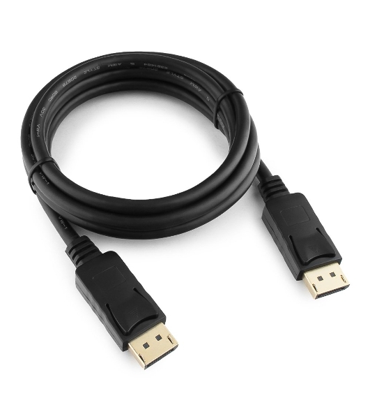 Кабель DisplayPort Gembird/Cablexpert CC-DP2-6, v1.2, 1.8м, 20M/20M, черный, экран, пакет