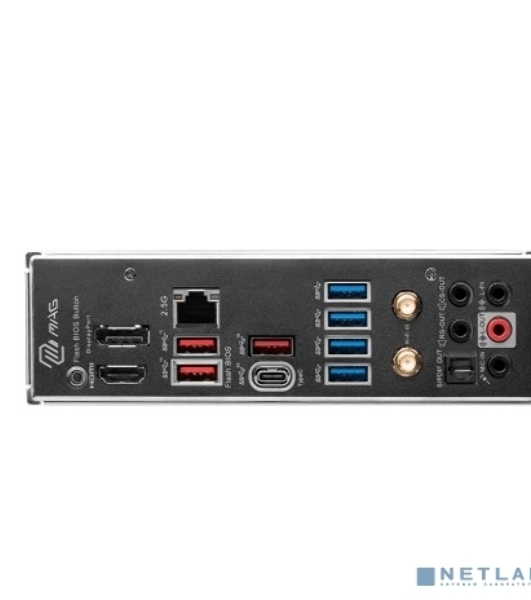 Материнская плата MSI MAG B650M MORTAR WIFI, AM5, AMD B650, 4xDDR5, 6xSATA, 2xM.2, 1xPCI-E 4.0 x16, 1xPCI-E 4.0 x4, 1xHDMI, 1xDP, 1x2.5Gb LAN, 3xUSB 3.2 Gen 2, 4xUSB 3.2 Gen 1, 1xUSB-C 3.2 Gen 2x2, 5x3.5мм аудио, 7.1, Micro-ATX