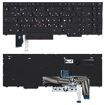 Клавиатура для ноутбука Lenovo Thinkpad T15p P15v черная, фото3