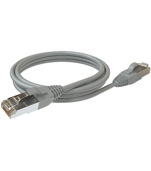Патч-корд Sysmatrix PC 4545.5ES26.3LSZHGY F/UTP RJ-45 вил.-вилка RJ-45 кат.5E 3м серый LSZH