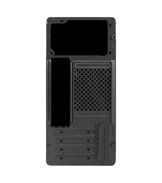 Корпус ExeGate BAA-503U2, Mini-Tower, чёрный, 1 x 80/90 мм