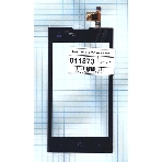 Сенсорное стекло (тачскрин) для ZTE V815W, черное, фото3