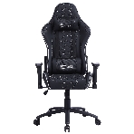 Кресло Cactus CS-CHR-030BLS черный, экокожа, подголовник, фото17