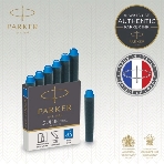 Картридж Parker Quink Z17 Mini (CW1950409) синие чернила, для ручек перьевых (6шт), фото4