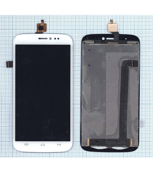 Дисплей для Micromax A240 Canvas Doodle 2 белый