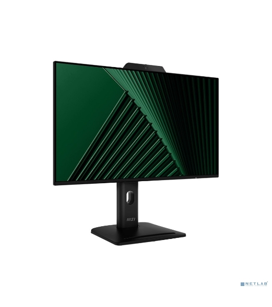 Монитор 27' MSI PRO MP272PMG IPS 1920x1080, 120 Гц, 4 мс, 16:9, 300 кд/м², 1xVGA, 1xHDMI, 1xDP, 1x3.5 мм, 2xUSB-A 2.0, 2x2 Вт, веб-камера, микрофон, черный