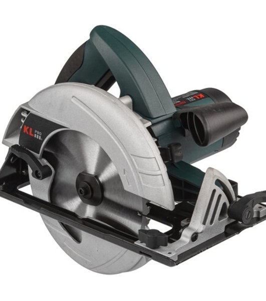 Профессиональная пила циркулярная KLPRO KLDAT18501 1350 w 190мм (сеть, 1350Вт, 5000об/мин, 190мм, 20мм)