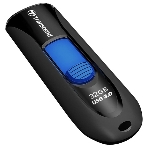 Флешка USB Transcend Jetflash 790 (TS32GJF790K), 32Gb, USB 3.0, R/W 70/25, черный/синий, фото 1