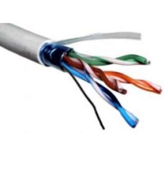 Кабель витая пара PROconnect F/UTP кат.5e 2х2х24AWG solid CCA PVC сер. 305м (м)