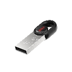 Флешка USB Netac UM2 (NT03UM2N-064G-20BK), 64Gb, USB 2.0, R/W 100/40, серебристый/черный, фото3
