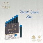 Картридж Parker Quink Z17 Mini (CW1950409) синие чернила, для ручек перьевых (6шт), фото2