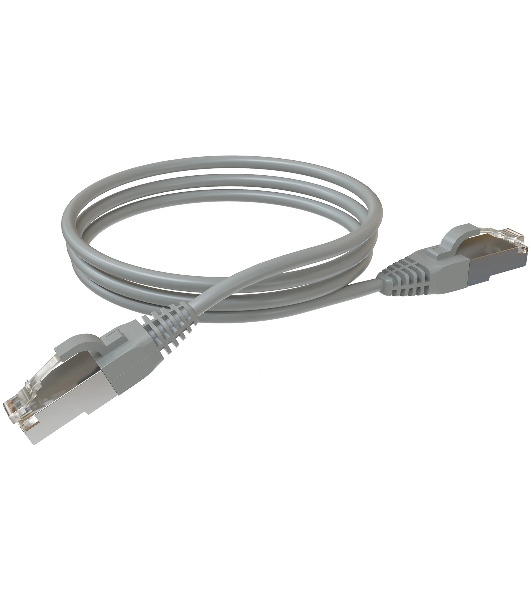 Патч-корд Sysmatrix PC 4545.5ES26.2LSZHGY F/UTP RJ-45 вил.-вилка RJ-45 кат.5E 2м серый LSZH