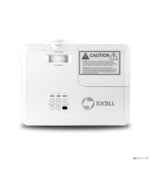 Проектор Exell EXD101W DLP, 3800 ANSI, XGA (1024x768), Объектив 1.94 - 2.16