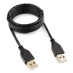 Кабель USB2.0 Pro Cablexpert CCP-USB2-AMAM-6, AM/AM, 1.8м, экран, черный, пакет, фото 1