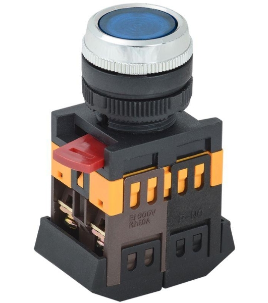 Кнопка ABLFS-22 син. 1з+1р IEK BBT30-ABLFS-K07