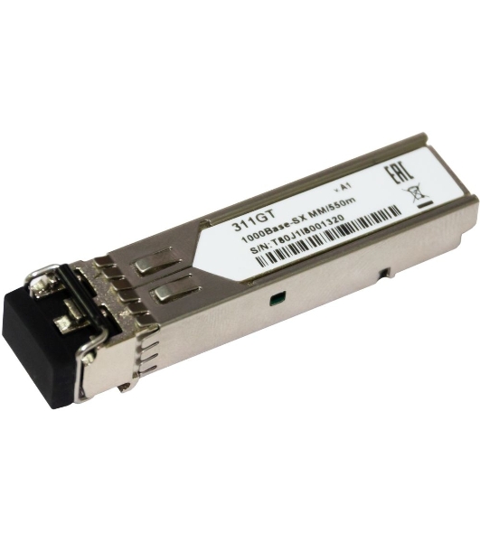 Трансивер D-Link 311GT/A1A SFP-трансивер с 1 портом 1000Base-SX для многомодового оптического кабеля (до 550 м)