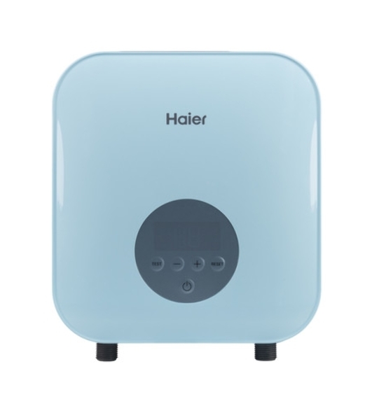 Водонагреватель электрический проточный Haier FLEXI-EI6 голубой, 3,4 л/мин, 6 кВт