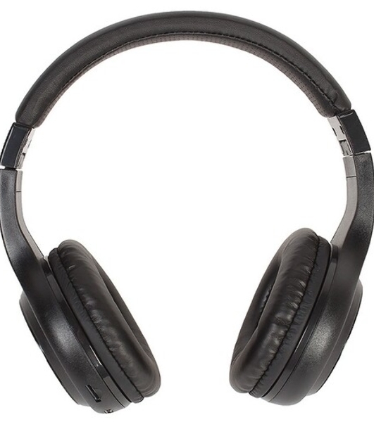 Беспроводные/проводные наушники Ritmix RH-475BTH черный, накладные, Bluetooth + проводной, складная конструкция, до 6 ч