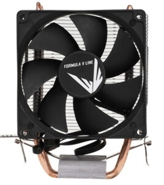 Устройство охлаждения (кулер) Aerocool Formula Ice Boid 2PSDB черный 90мм алюминий+медь 2100rpm 34db 4-pin 90W 135мм