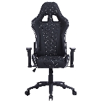 Кресло Cactus CS-CHR-030BLS черный, экокожа, подголовник, фото13