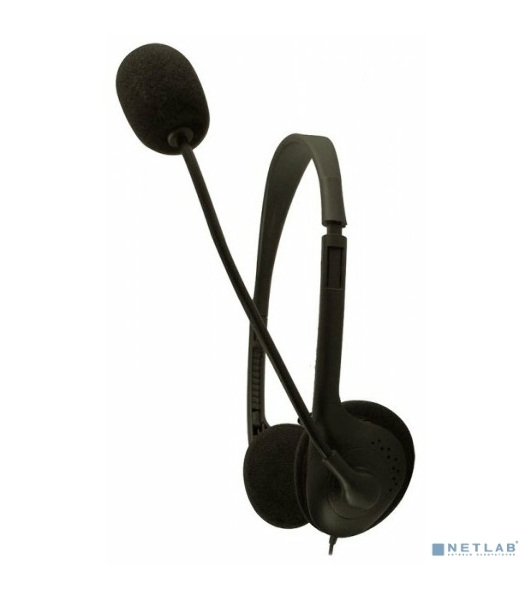 Проводные наушники Smartbuy SBH-5000 Ez-Talk черный, накладные, Jack 3.5 мм