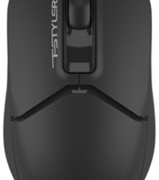Мышь беспроводная A4Tech Fstyler FB12 черный, 1200 dpi, радиоканал, Bluetooth, USB, кнопки - 3