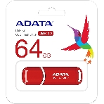 Флешка USB ADATA UV150 (AUV150-64G-RRD), 64Gb, USB 3.0, R/W 100/30, красный, фото7