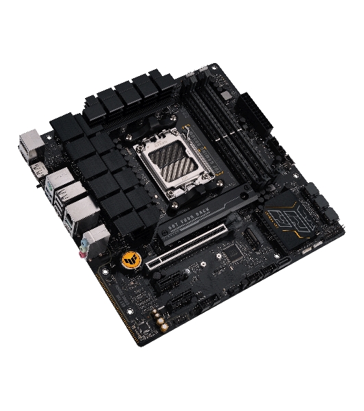 Материнская плата ASUS TUF GAMING B650M-E, AM5, AMD B650, 4xDDR5, 4xSATA, 2xM.2, 1xPCIe 4.0 x16, 2xPCIe x1, 2xDP, 1xHDMI, 1x 2.5Gb LAN, 1xUSB-A 3.2 Gen 2, 2xUSB-A 3.2 Gen 1, 4xUSB 2.0, 1xUSB-C 3.2 Gen 2, 3x3.5 мм, 7.1, mATX