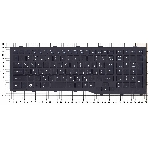 Клавиатура для ноутбука Fujitsu Lifebook AH532 NH532 черная, фото2