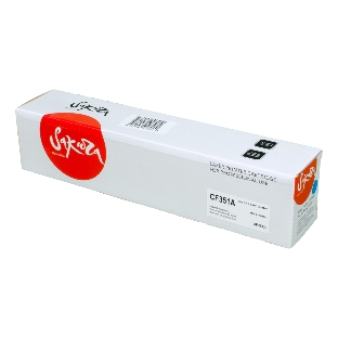 Картридж Sakura CF351A для HP MFP M176/M177, синий, 1000 к.