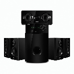 Аудиоколонки SVEN HT-210, черный, акустическая система 5.1, мощность (RMS):50Вт+5x15Вт, Bluetooth, Optical, Coaxial, FM-тюнер, USB/SD, дисплей, ПДУ, фото26