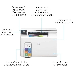 МФУ лазерное HP Color LaserJet Pro MFP M182n (7KW54A), A4, цветной, печ. до 16 стр/мин., 600 x 600 dpi (печать) 1200x1200dpi (скан.), USB, RJ-45, Air Print, Mopria, фото29