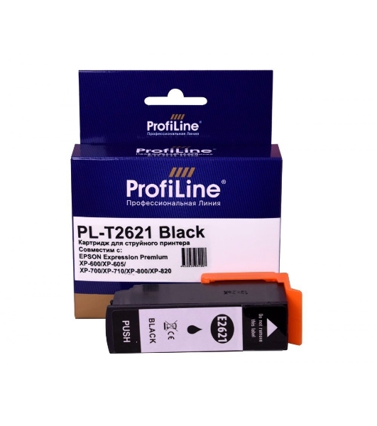 Картридж струйный ProfiLine PL-T1631 для принтеров Epson WorkForce 2010/2510/2520/2530/2540/2630/2650/2660 с чернилами Black