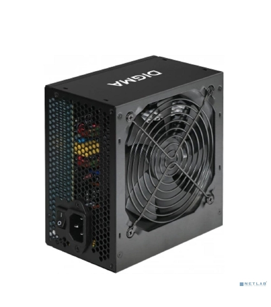 Блок питания Digma DPSU-500W RTL, 500Вт, 120мм, черный