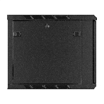 Шкаф телекоммуникационный 19' настенный 9U ExeGate EC-WM-9U.600.M.BLACK (19', 9U, 600x600x500мм (ШхГхВ), передняя дверь металл, съемные боковые панели, пыле- и влагозащита IP23, черный RAL 9004), фото6