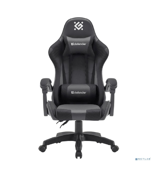 Кресло игровое Defender OKAS BLACK/GREY PU