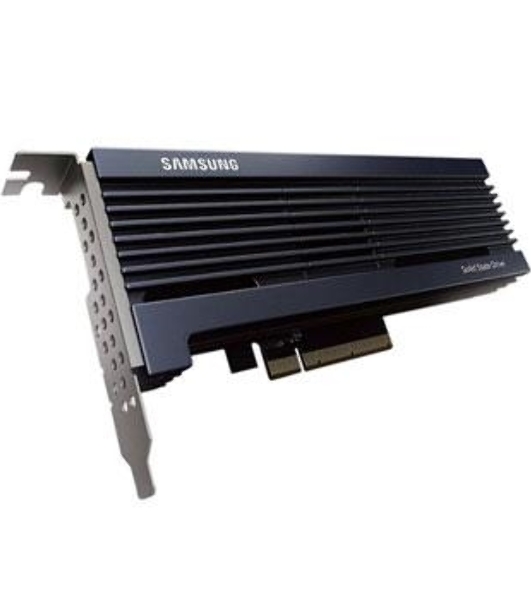 Накопитель SSD Samsung Enterprise, HHHL, PM1725b, 1600Gb, NVMe, PCE-e, R5400/2000WMb/s, IOPS(R4K) 750K/135K, MTBF 2M, 3DWPD, OEM, 5 years (analog MZPLL1T6HEHP-00003)