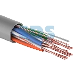 Кабель UTP Rexant 4PR 24AWG, CU (медь), cat.5e, 100 МГц, PVC, серый, бухта 50 м, фото 1