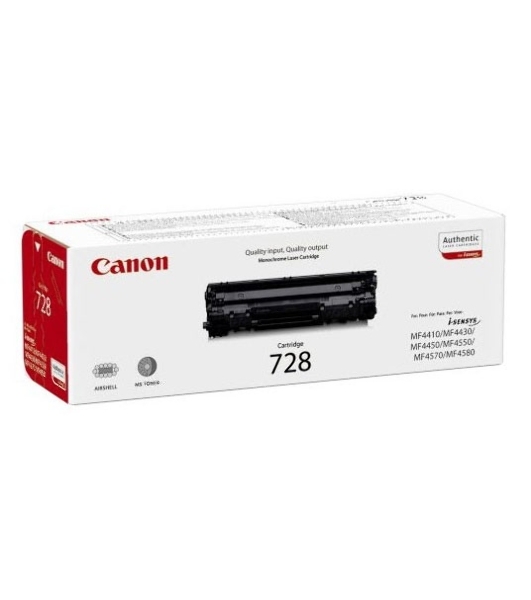 Картридж лазерный Canon 728 черный (2100 стр.) для Canon MF4410/4430/4450/4550/4570/4580