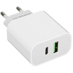 Сетевое зарядное устройство Maxvi CHL-601PD 18W, 3A, QC 3.0, PD 3.0, 1xUSB-C, белый, фото7