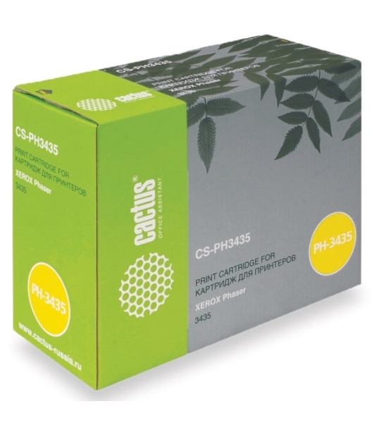 Картридж лазерный Cactus CS-PH3435 (106R01415) черный (10000 стр.) для Xerox Phaser 3435