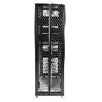 Шкаф серверныйЦМО! ПРОФ напольный 42U (800x1200) дверь перфорированная 2 шт., черный, в сборе (ШТК-СП-42.8.12-44АА-9005), фото 1
