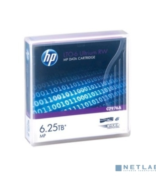 Картридж Hewlett-Packard LTO-6 Ultrium 6.25Tb (C7976A)