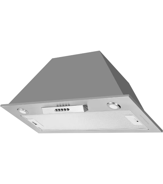Встраиваемая вытяжка Kuppersberg Inlinea 70 LX 25 х 70 х 28.5 см, 650 м3/ч, 42 дБ, отвод/циркуляция, кнопочное управление, 3 скорости, нержавеющая сталь