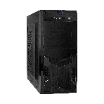 Компьютерный корпус Miditower ExeGate EX280386RUS CP-604 Black, ATX, (CP350W, 80мм), 2хUSB, Audio, фото8