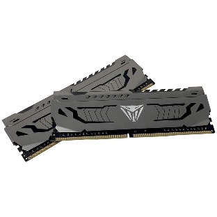 Оперативная память Patriot Viper Steel, DDR4, 32GB (2x16 GB), 3200 MHz, CL16, DIMM, радиатор, черный