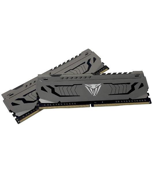 Оперативная память Patriot Viper Steel, DDR4, 32GB (2x16 GB), 3200 MHz, CL16, DIMM, радиатор, черный