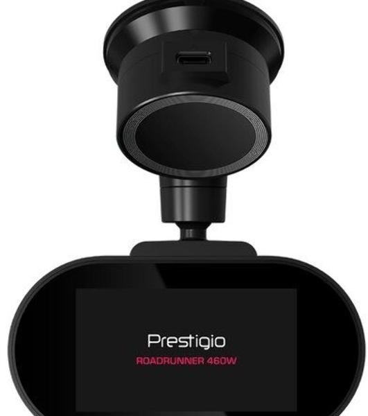 Видеорегистратор Prestigio RoadRunner 460W, 2560x1440, 3', Wi-Fi, G-сенсор, датчик движения