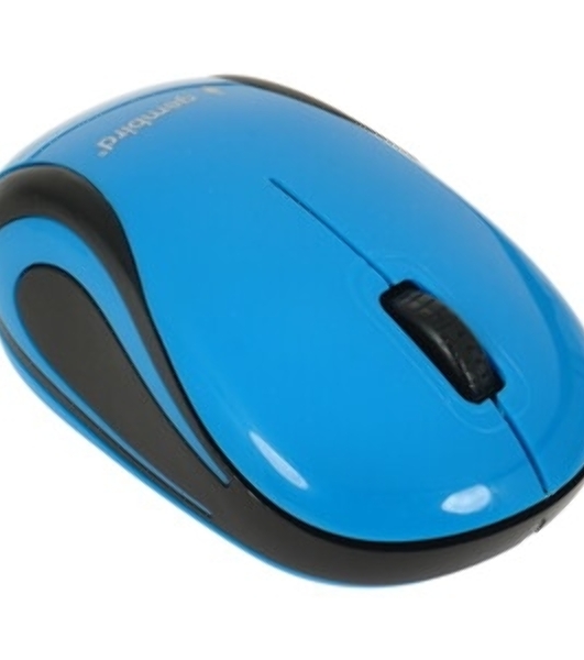 Мышь беспроводная Gembird MUSW-620 синий, 1200 dpi, радиоканал, USB, кнопки - 3